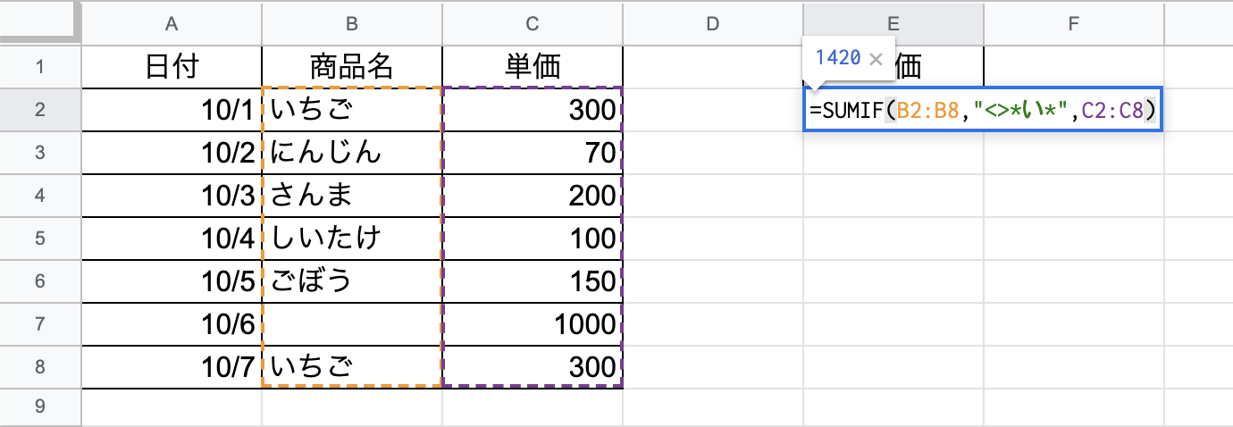 特定の文字列を含まないという条件